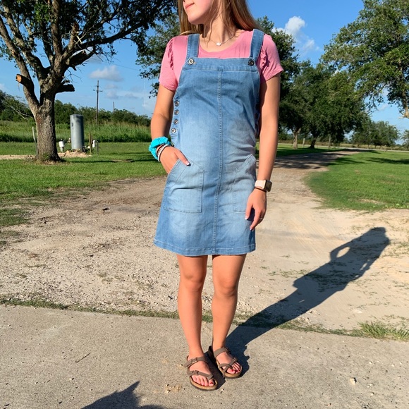Celebrity Pink Dresses & Skirts - Celebrity pink overall dress Celebrity Pink Dresses & Skirts - Celebrity pink overall dress